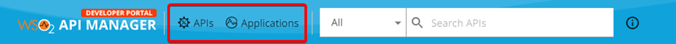 Secciones del API Portal