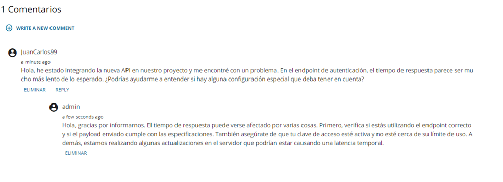 Comentarios